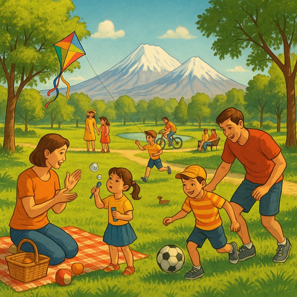 Families enjoying a sunny park in Ararat