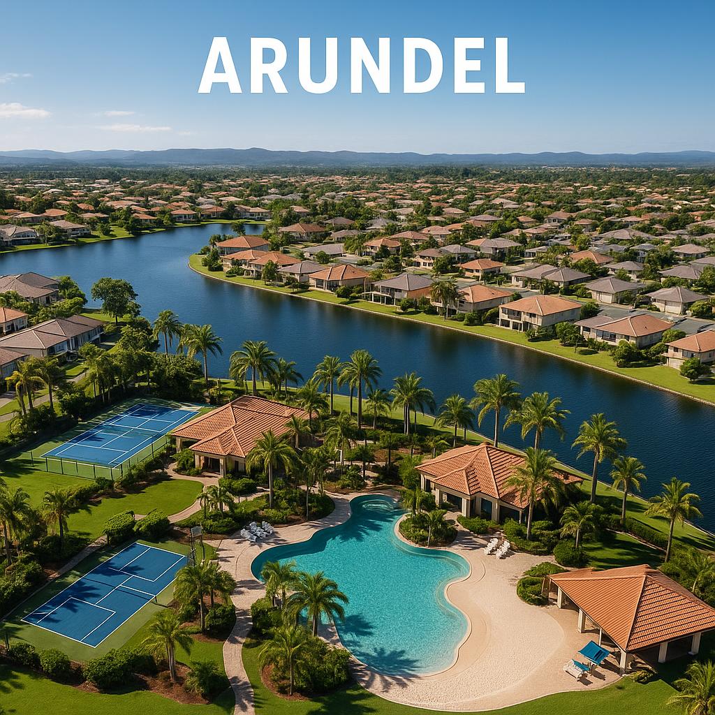 Scenic view of Arundel, Queensland