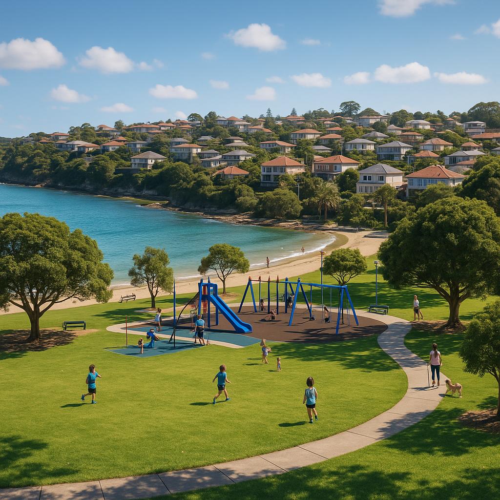 Balgowlah parks and coastal scenery