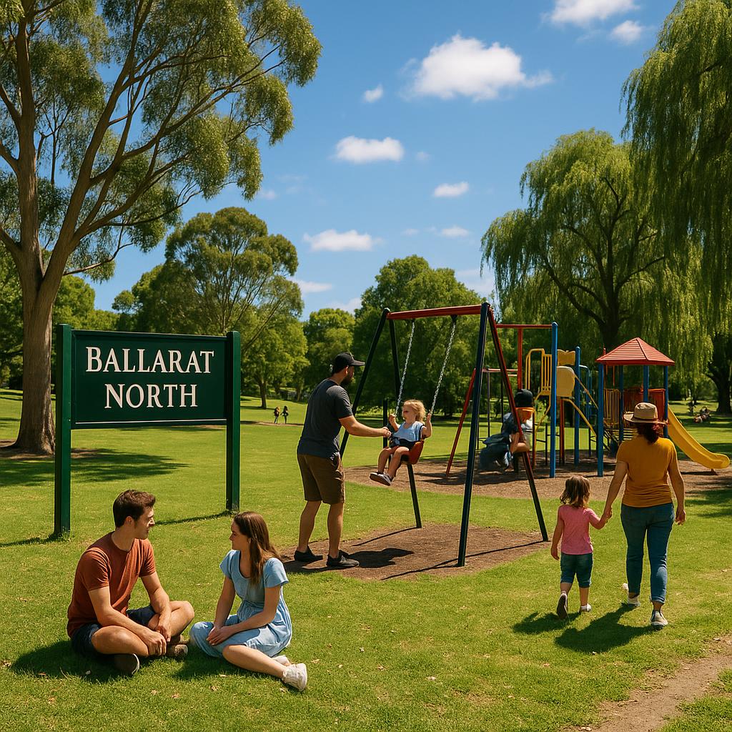 Community park in Ballarat North