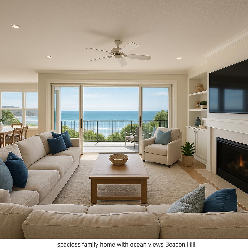 Spacious family home in Beacon Hill with ocean views