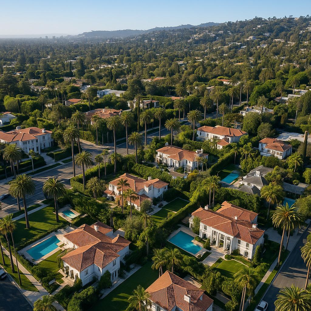 Luxury homes in Beverly Hills