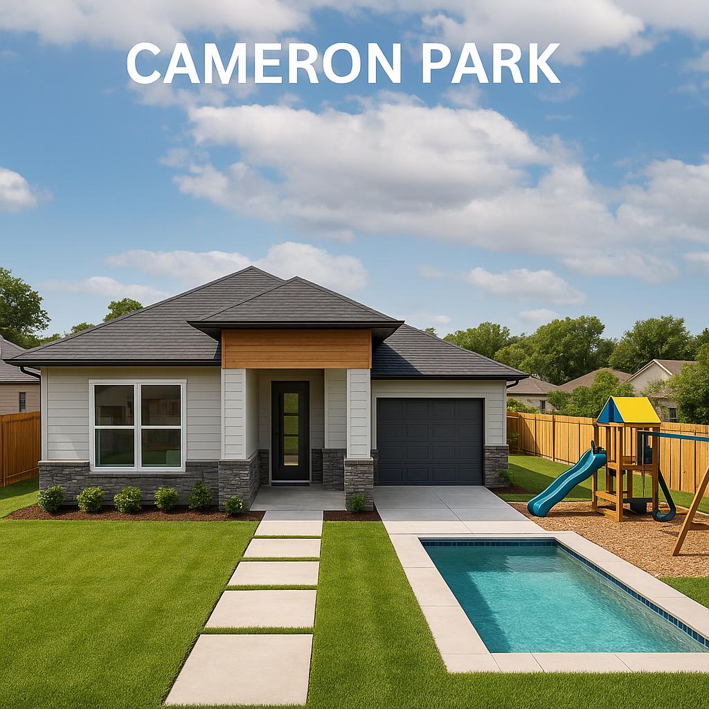 Modern estate in Cameron Park with family-friendly features
