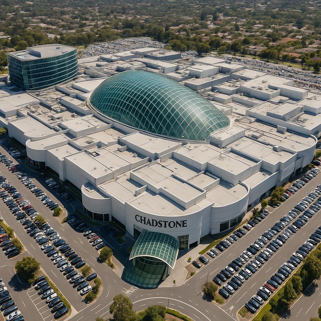 Aerial view of Chadstone Shopping Centre