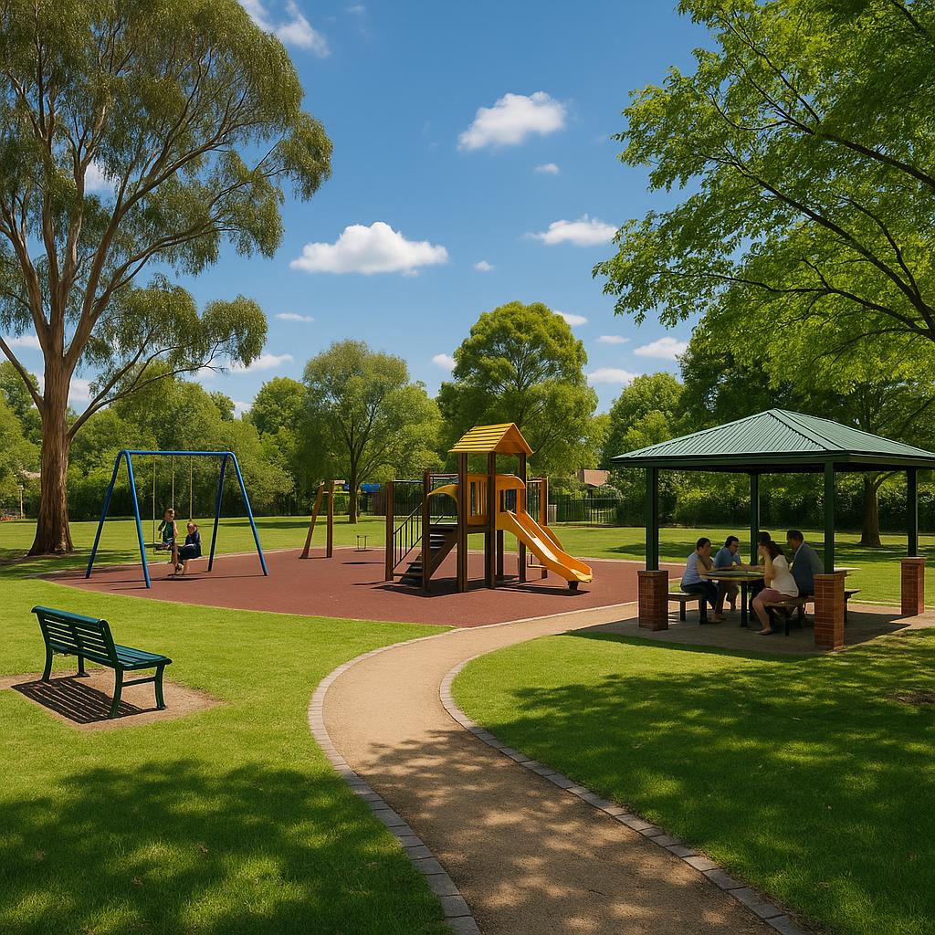 Scenic view of parks in Croydon South