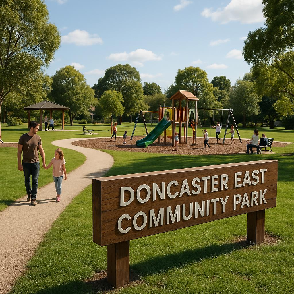 Community park in Doncaster East