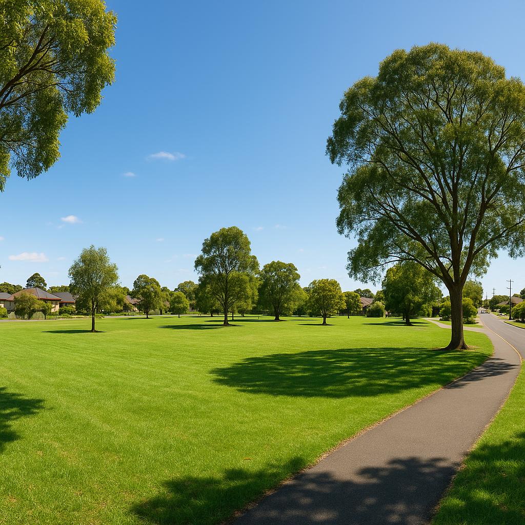 Drysdale green spaces and quiet streets