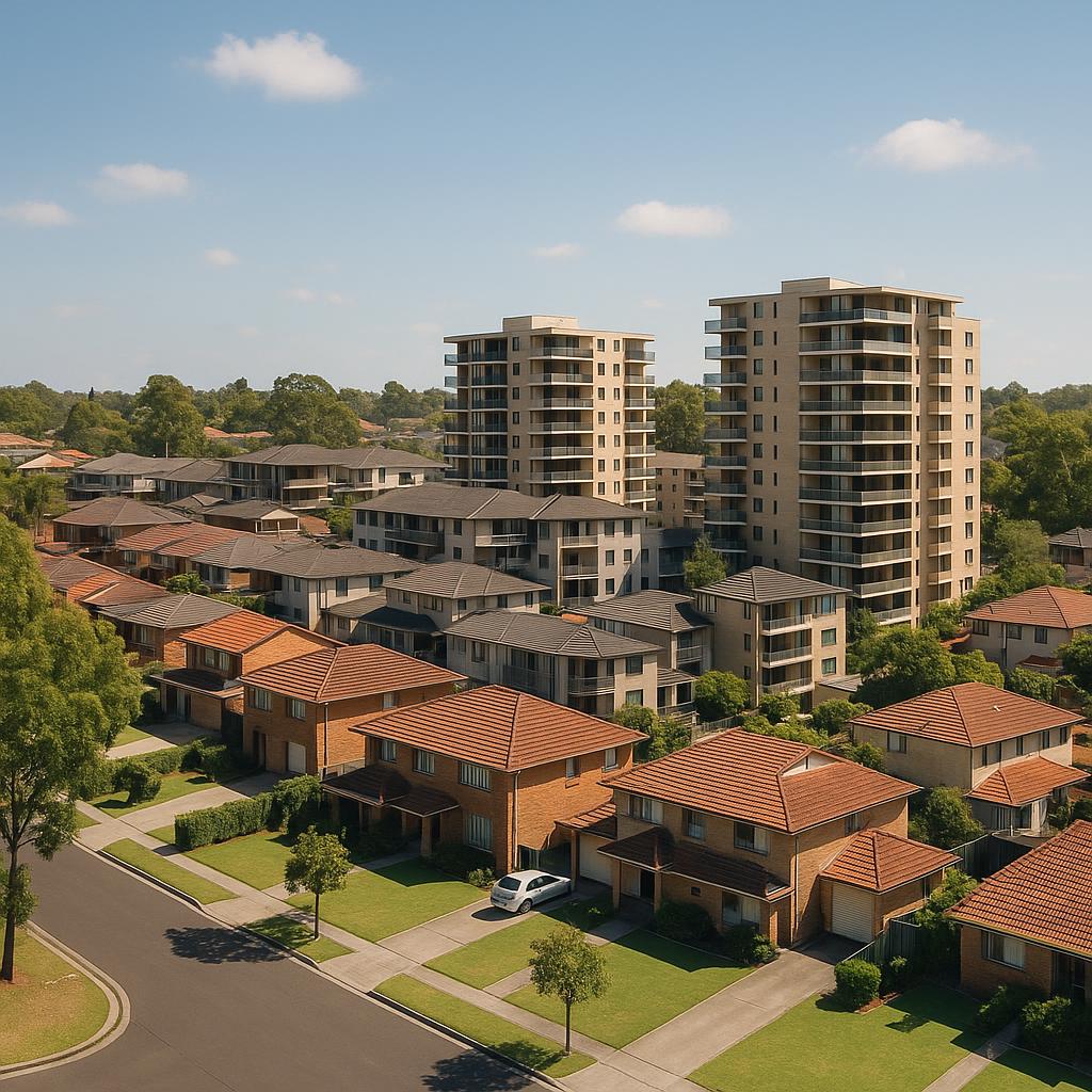 Edensor Park community with modern units