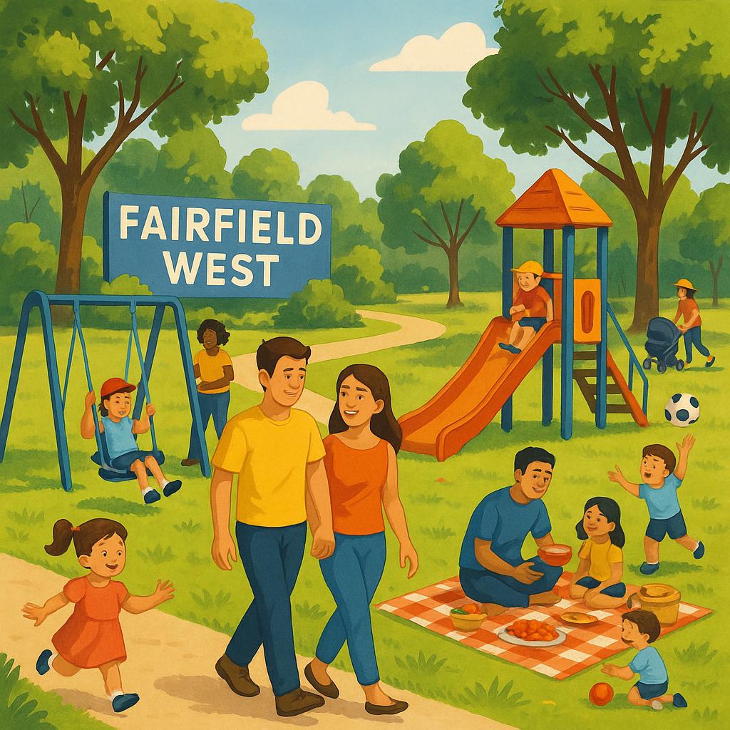 Community parks in Fairfield West