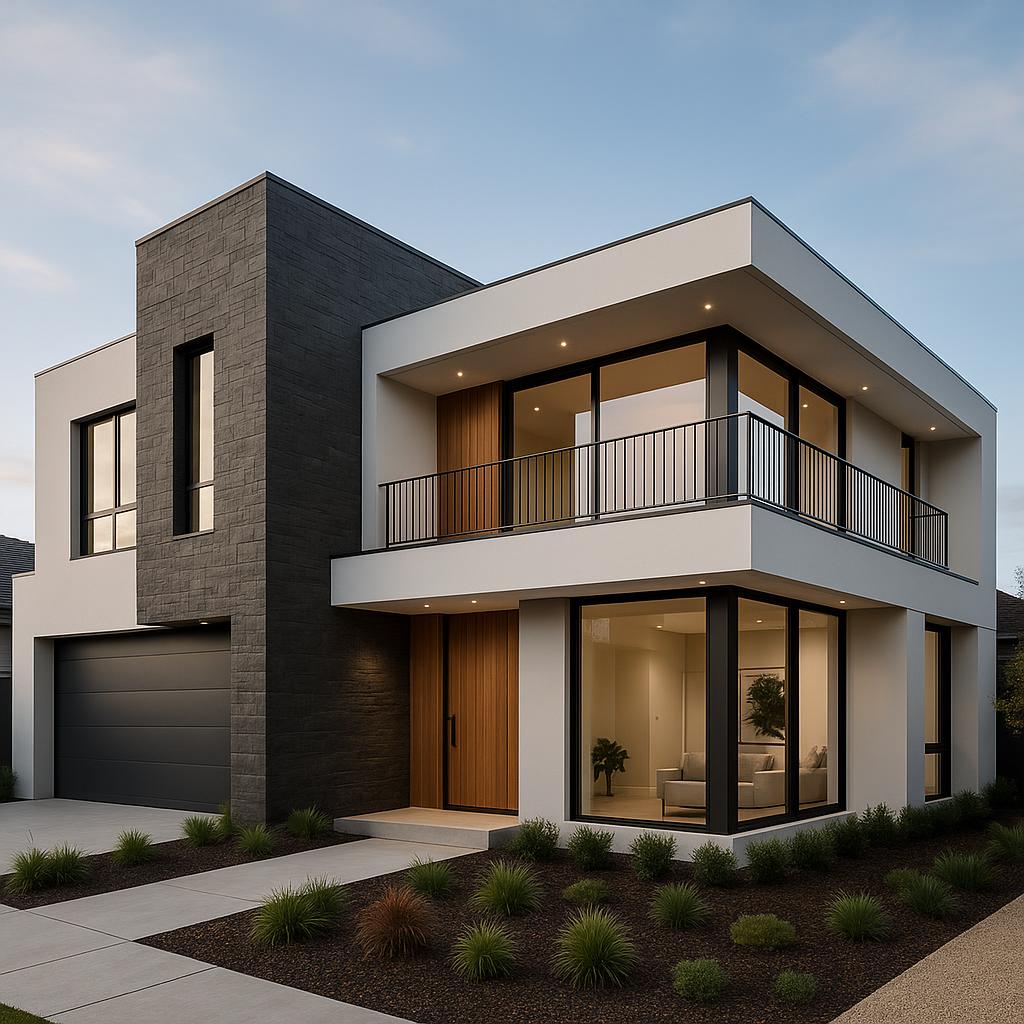 Photograph of a contemporary home in Golden Square