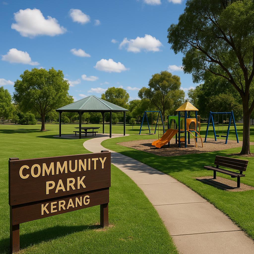 Community park in Kerang