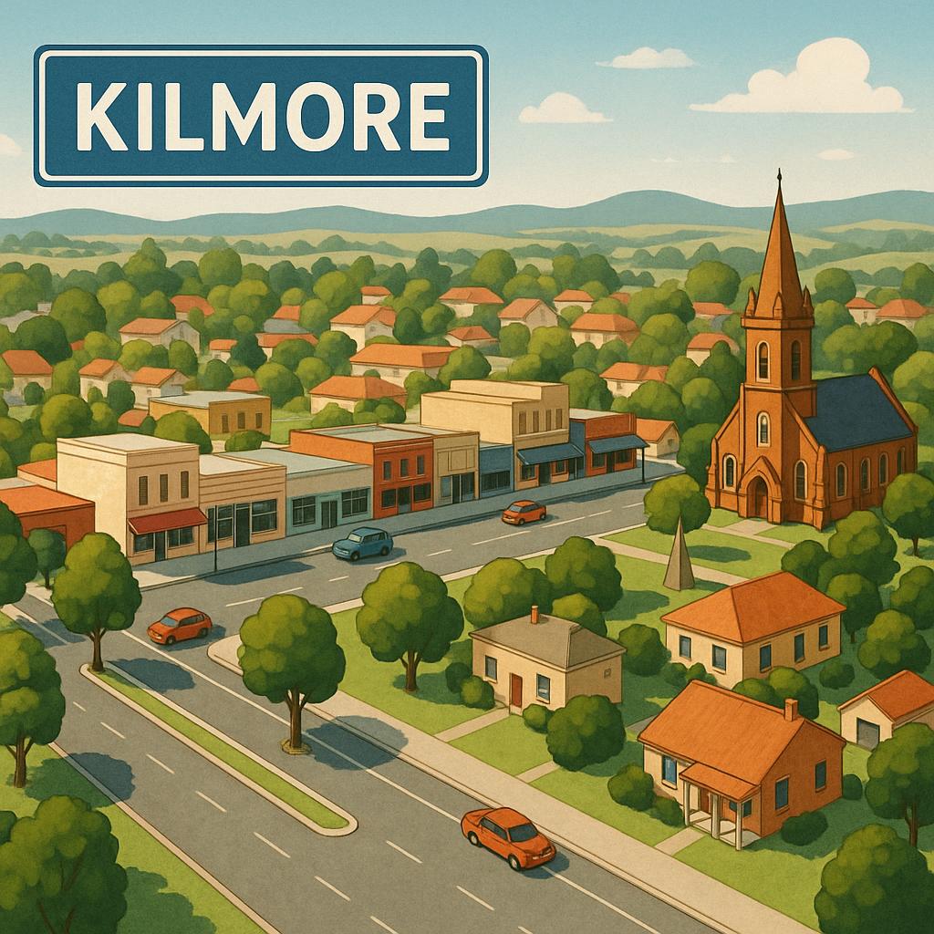 View of Kilmore's train station