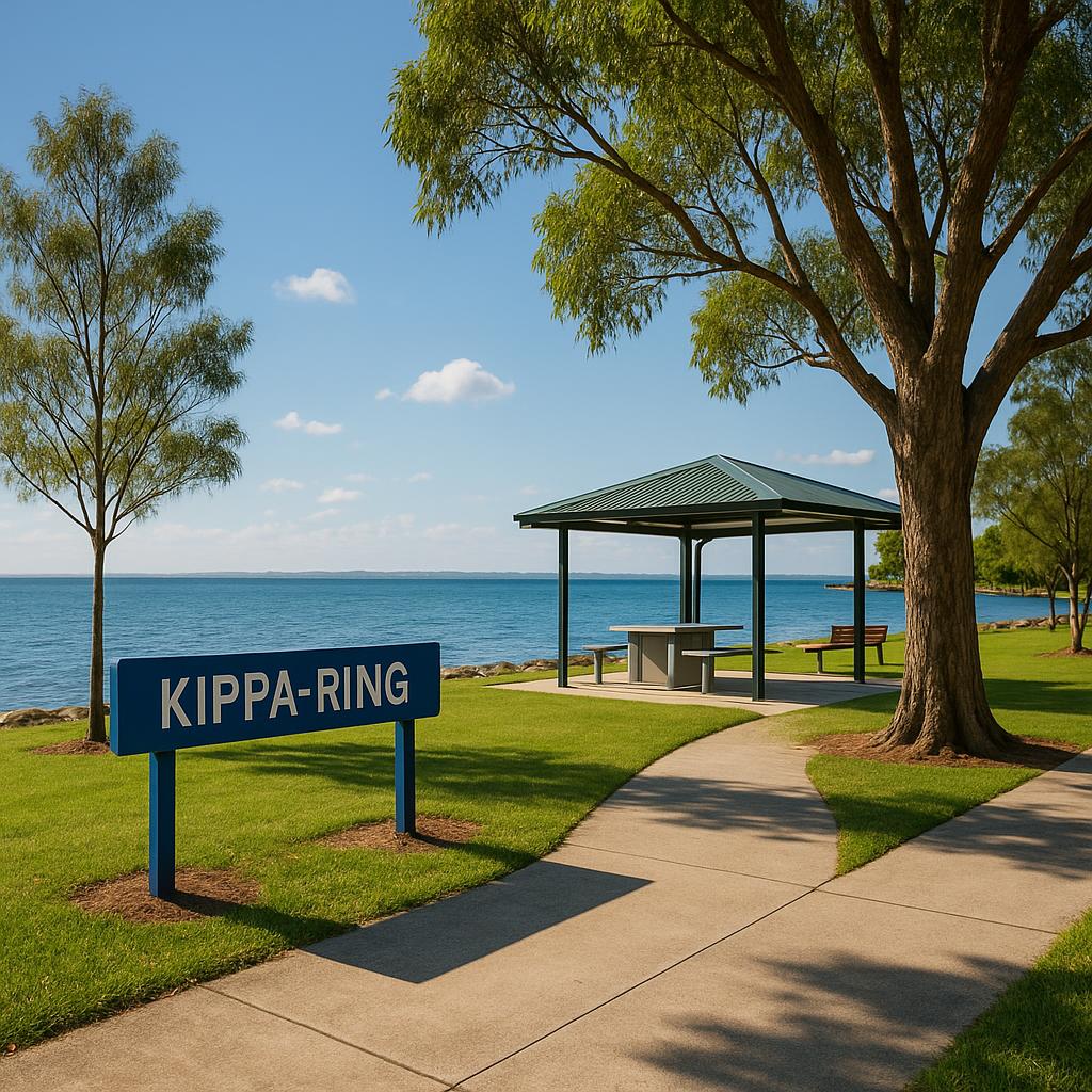 Kippa-Ring waterfront park for families