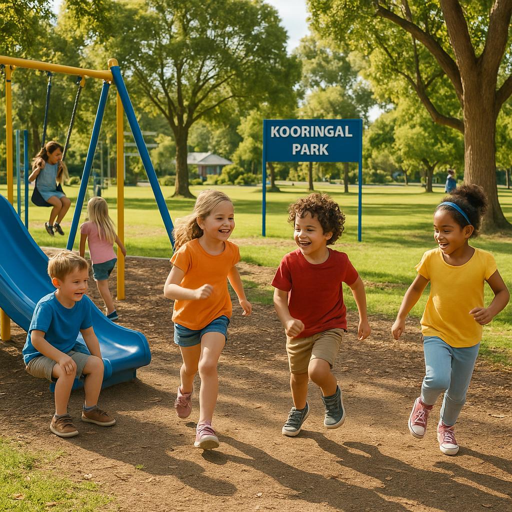 Family park in Kooringal