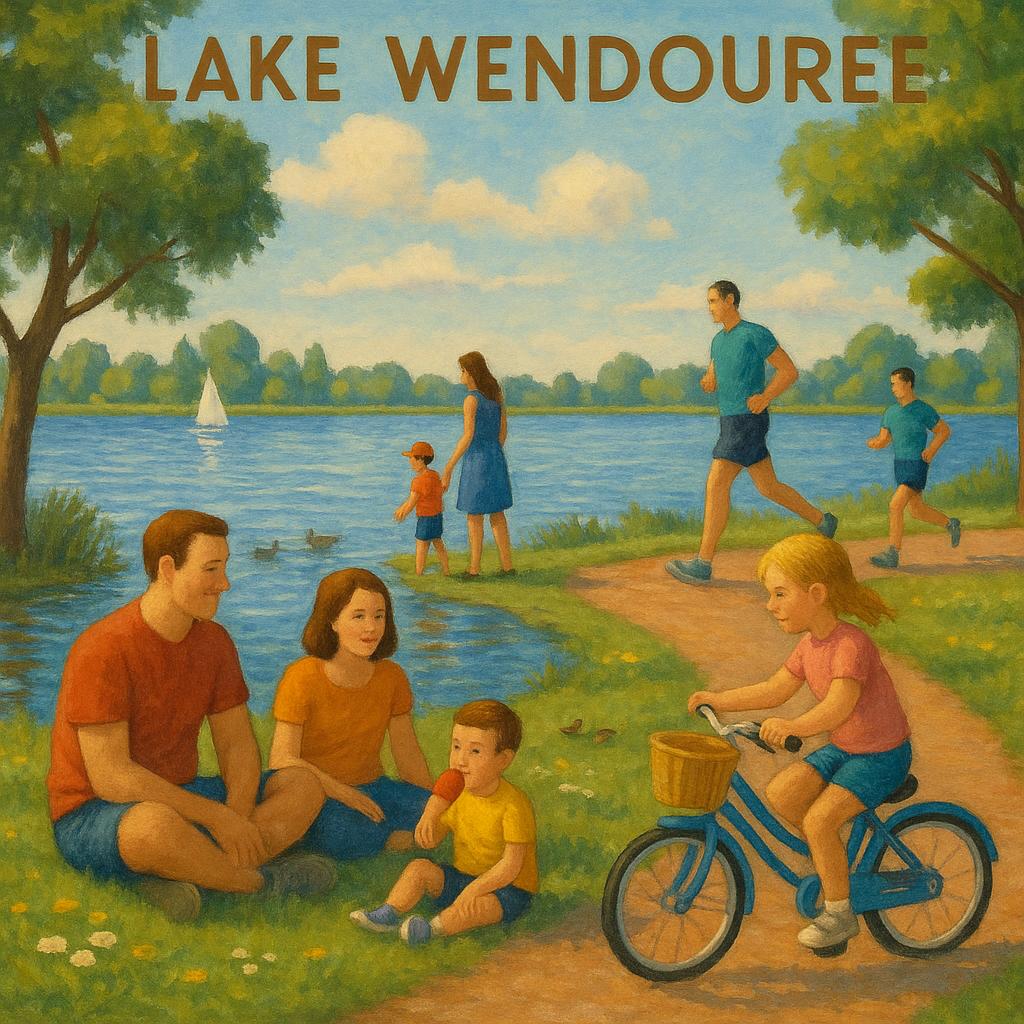 Families enjoying Lake Wendouree