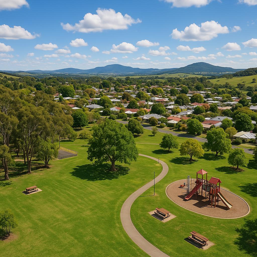Community parks in Lancefield area