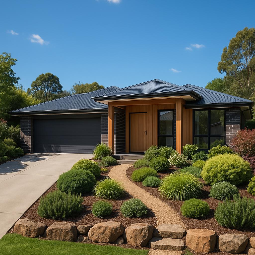 Modern home in Launching Place