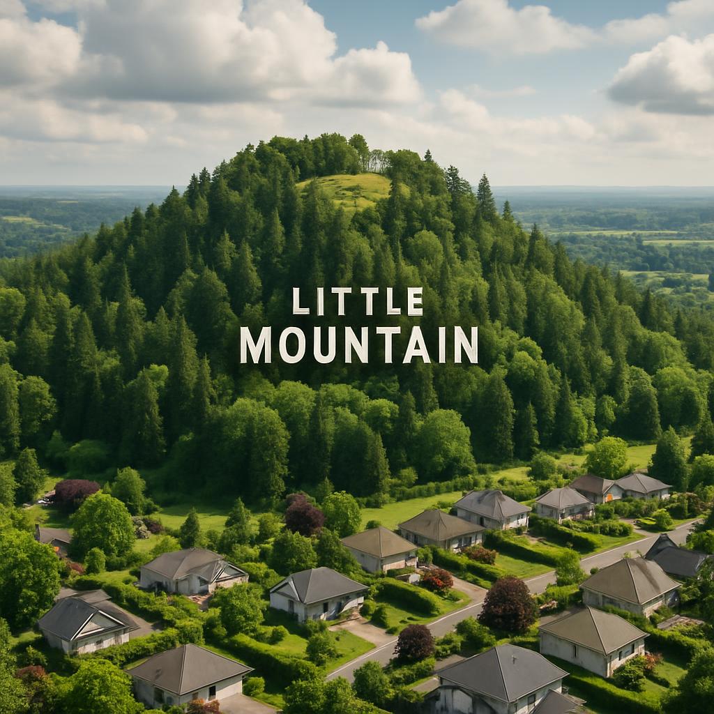 Scenic view of Little Mountain's lush landscape