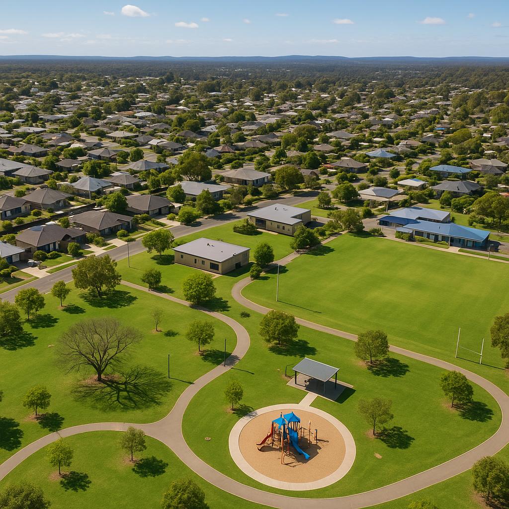 Parks and community facilities in Maiden Gully