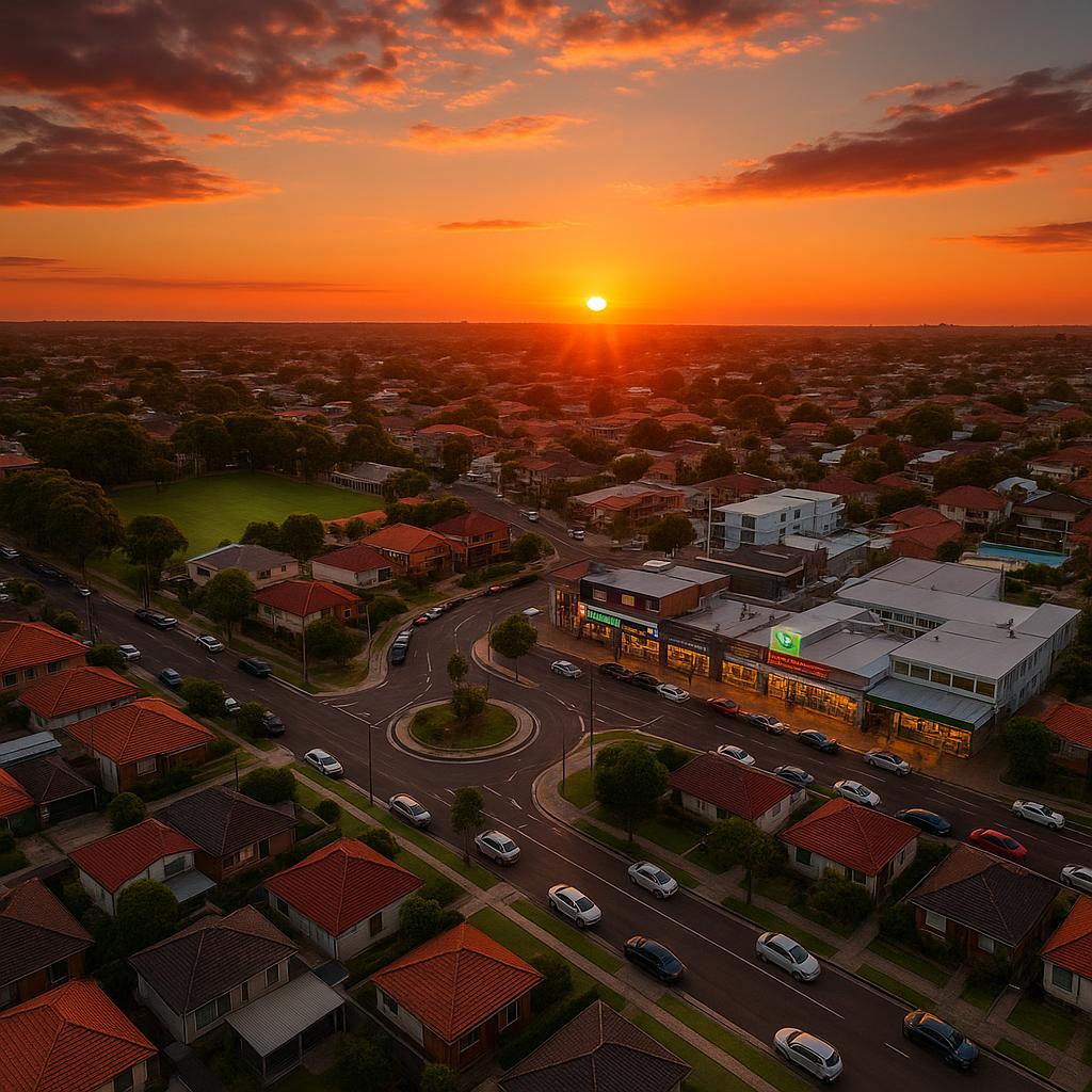 Sunset view of Matraville highlighting its community lifestyle