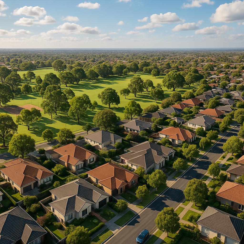 McKinnon suburb featuring homes and parks