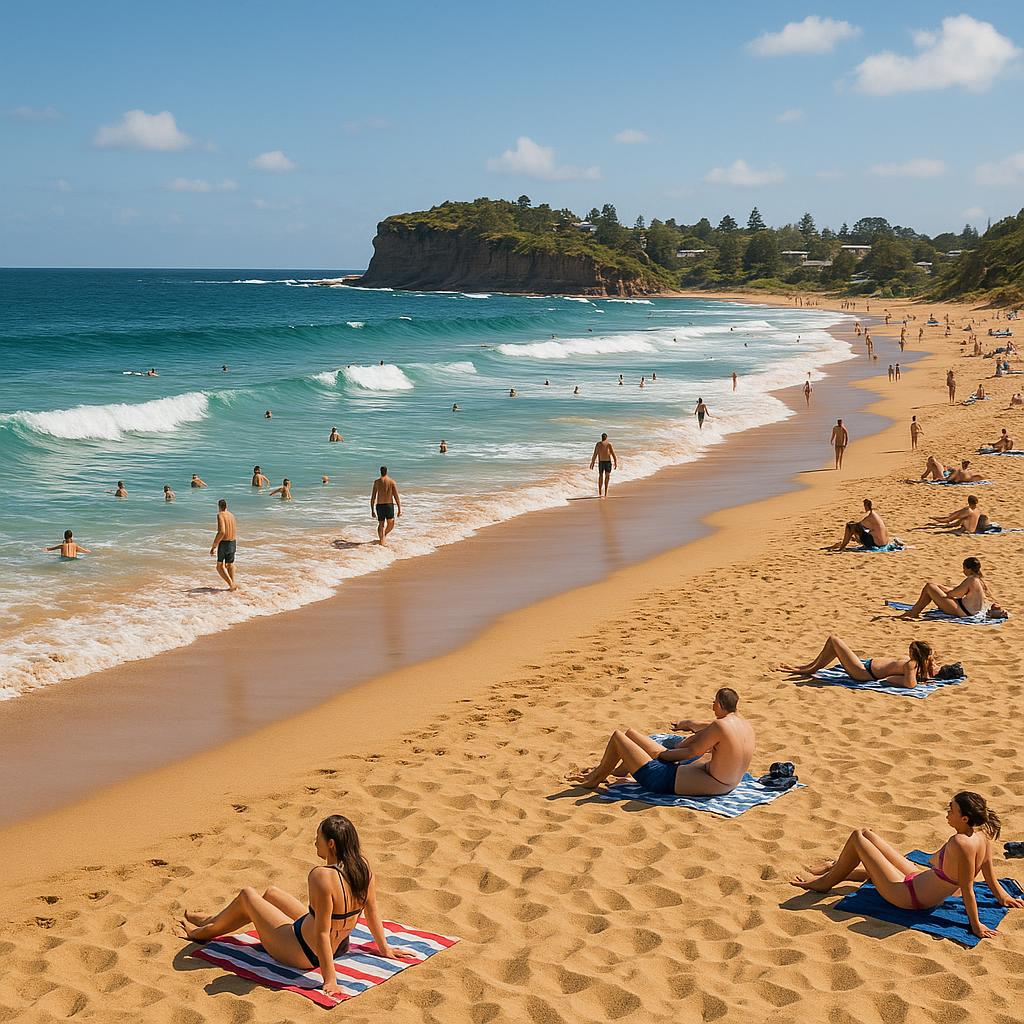 Mona Vale beach showcasing rental appeal