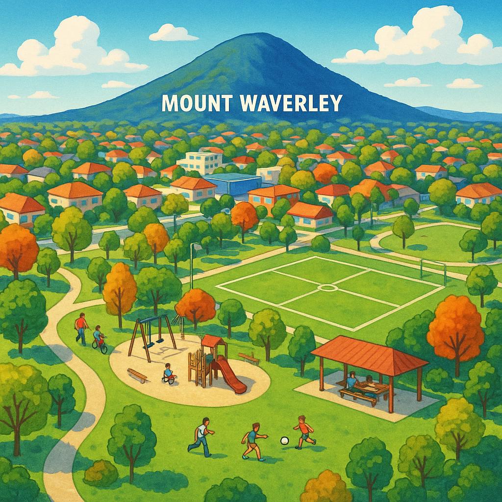 Community park in Mount Waverley