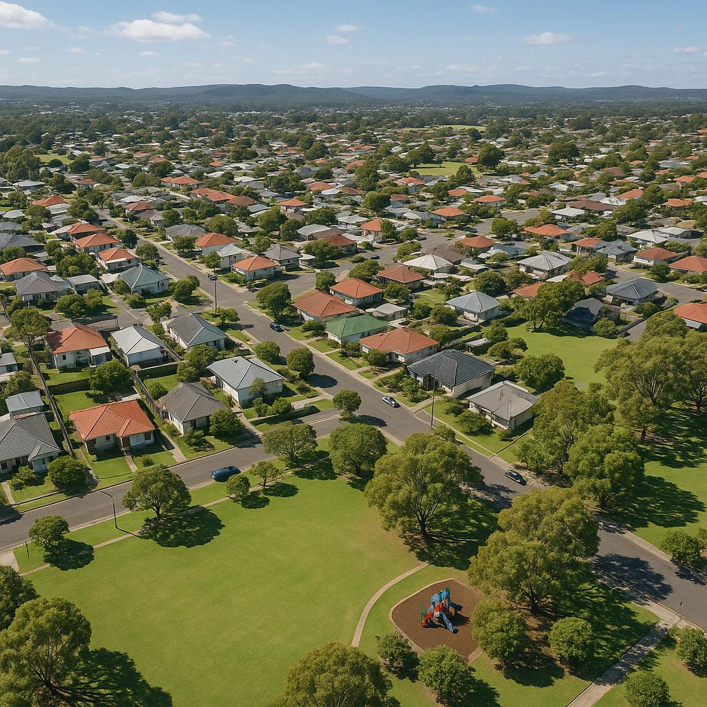 Residential view in New Lambton