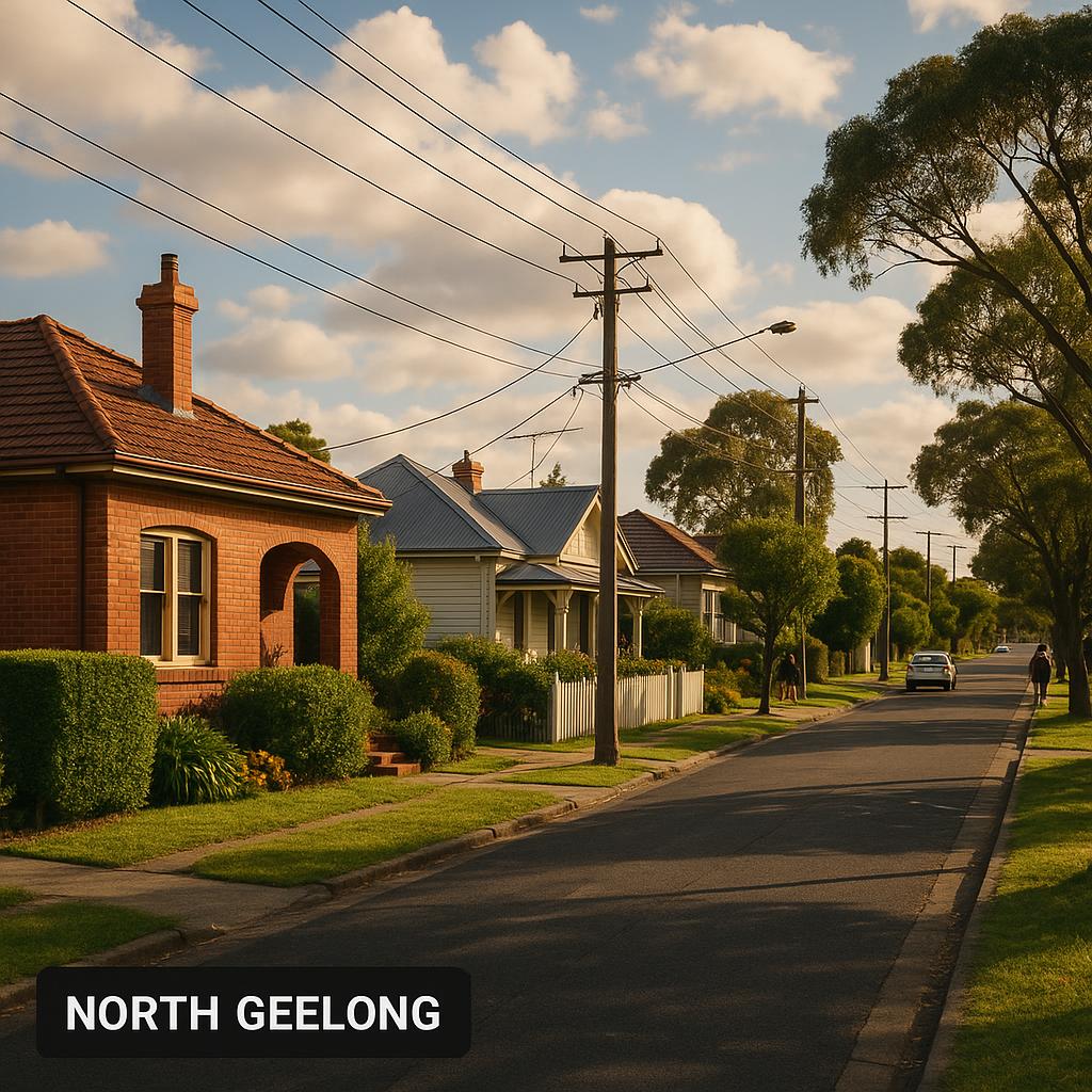 Established homes in North Geelong