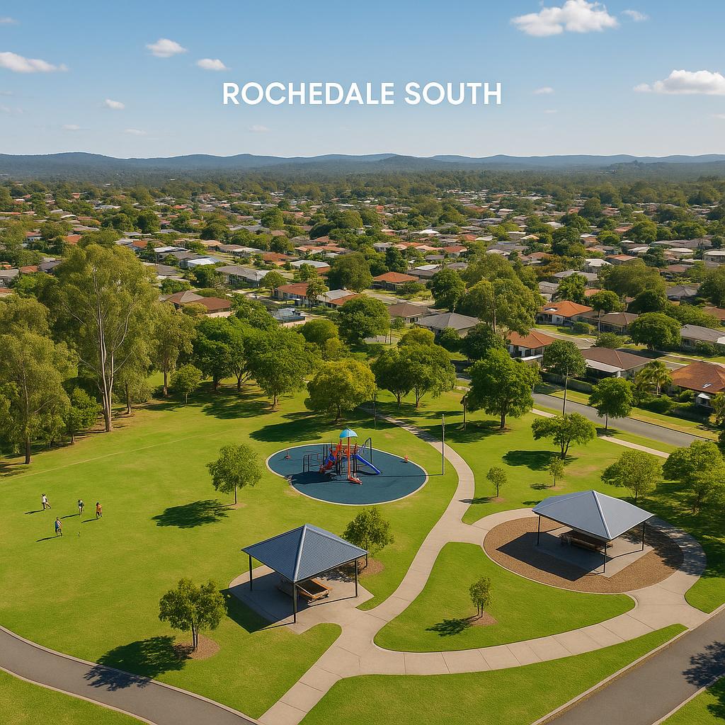 Beautiful parks and community spaces in Rochedale South