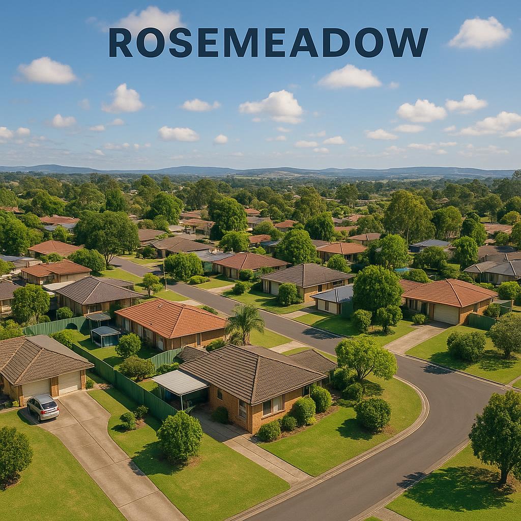 Residential view of Rosemeadow showing family-friendly environment