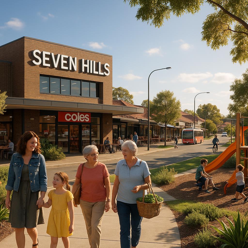 View of Seven Hills' community and amenities