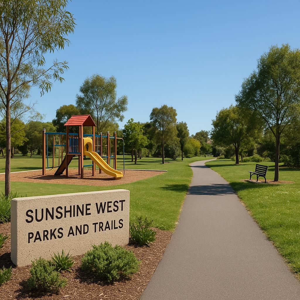 Community parks and trails in Sunshine West