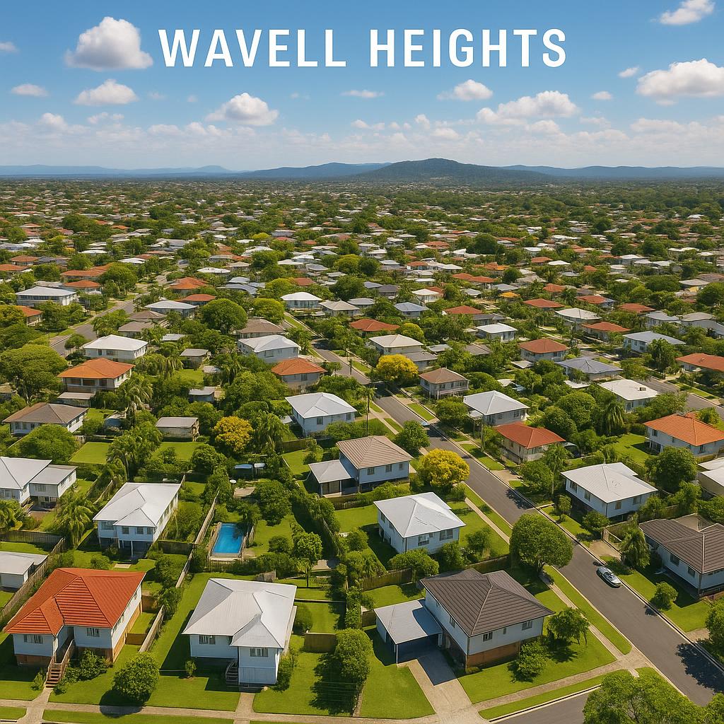 Aerial view of Wavell Heights