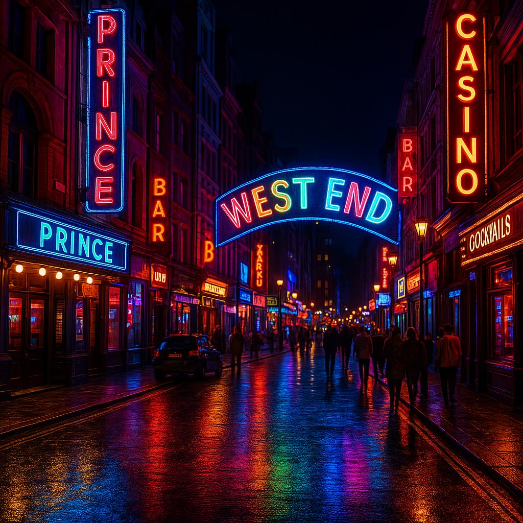 Nightlife and dining in West End