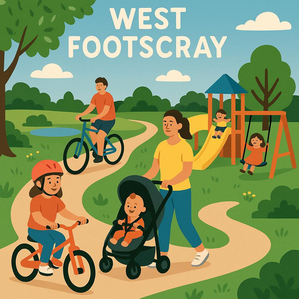 Scenic parkland in West Footscray