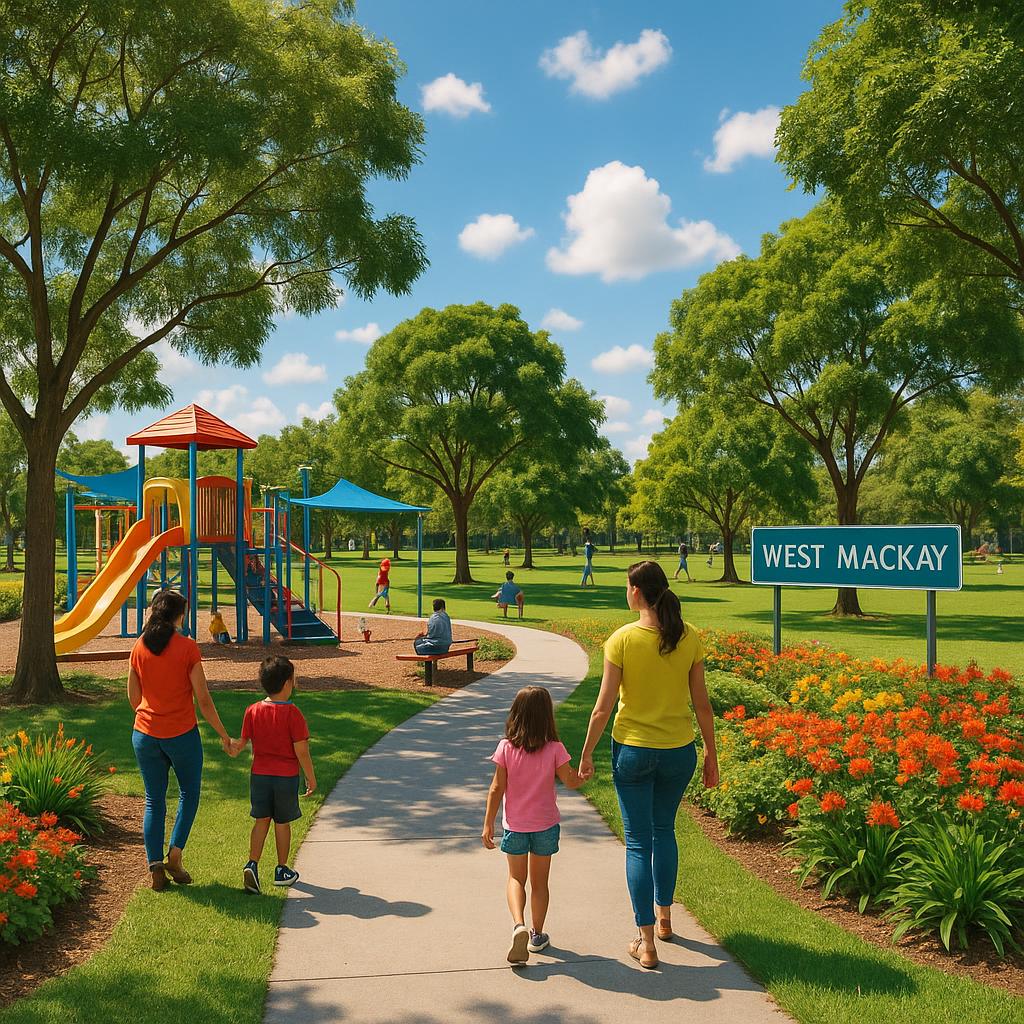 Community park in West Mackay