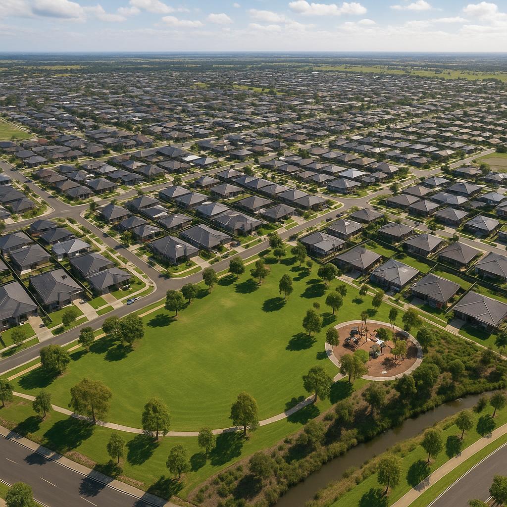 Residential development in Wollert