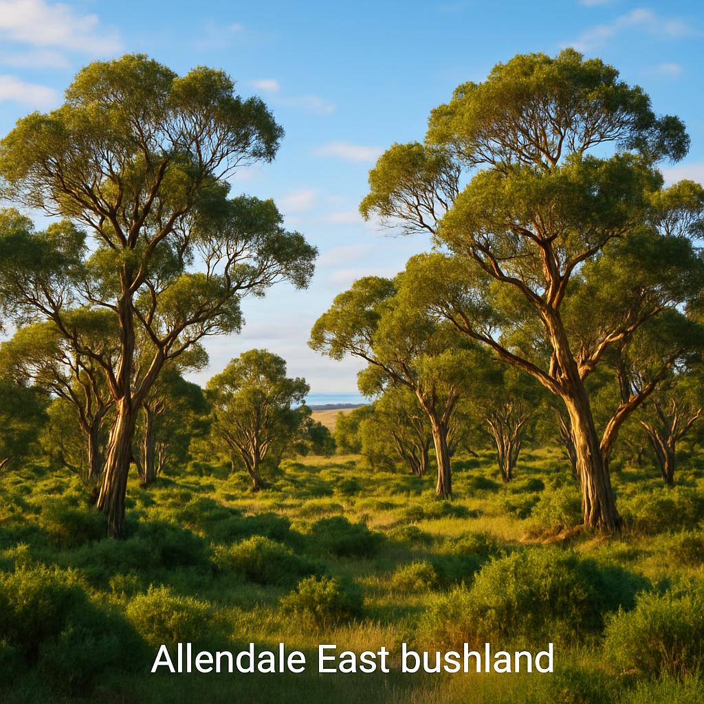 Scenic view of Allendale East