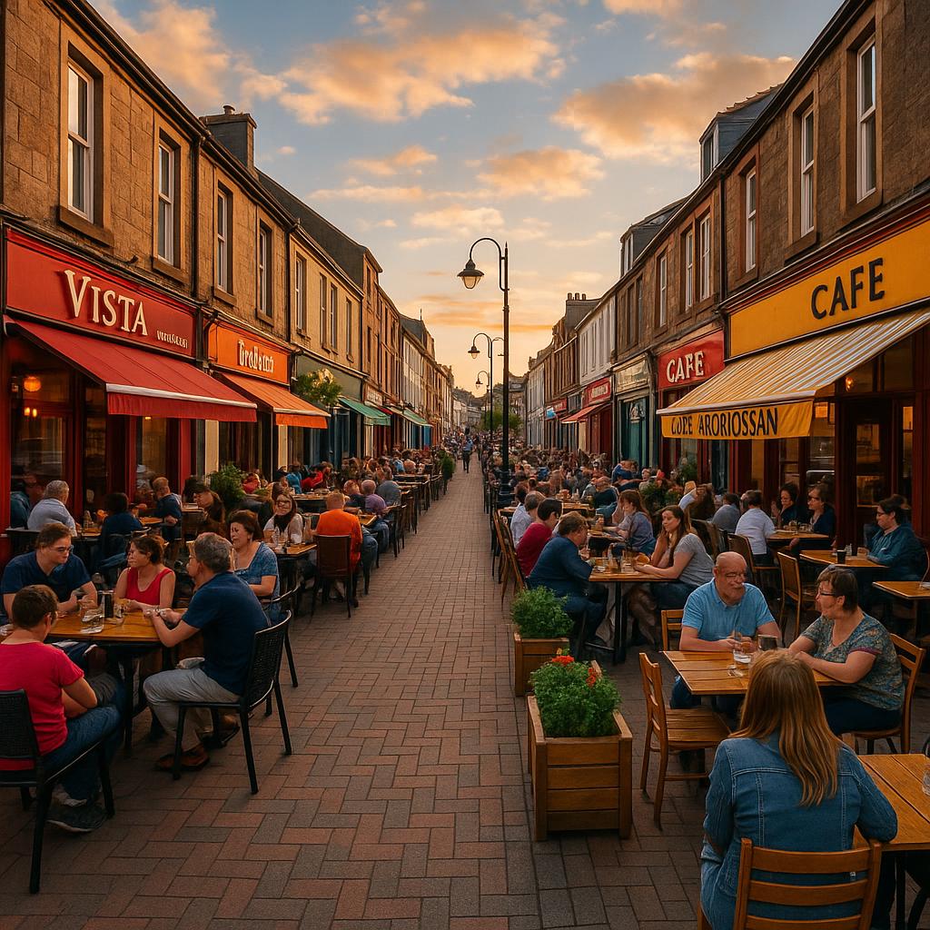 Eateries in Ardrossan's dining scene