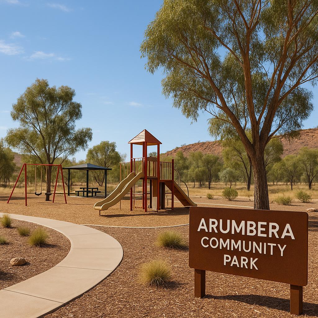 Community park in Arumbera, Northern Territory
