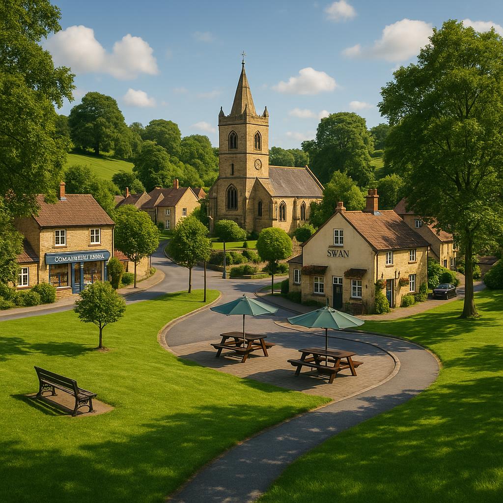 Athelstone village amenities with parks