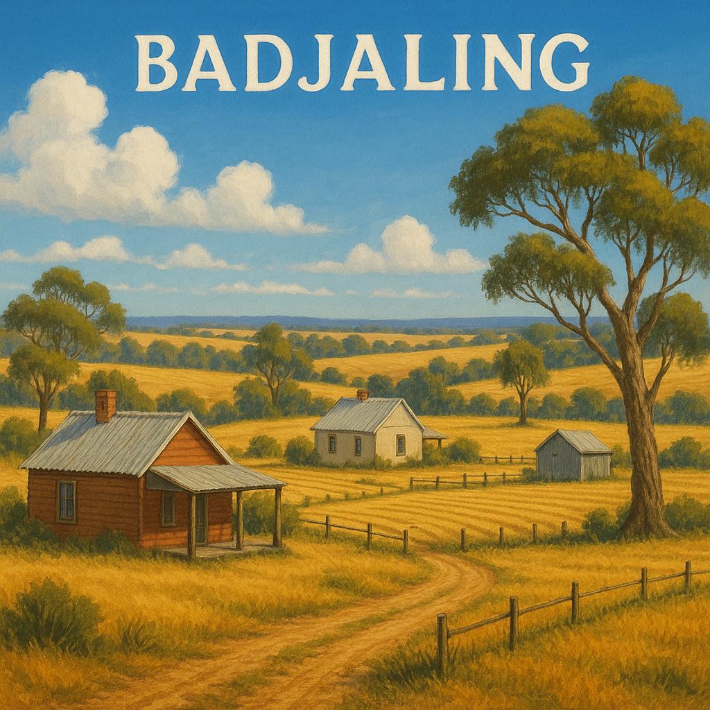 Scenic view of Badjaling