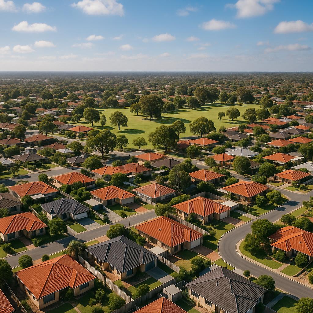 Scenic view of Balcatta suburb