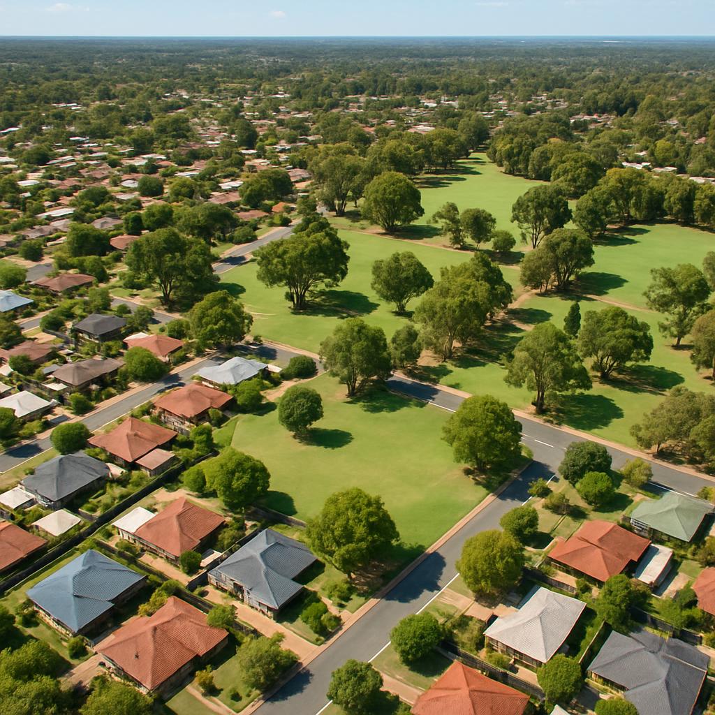Aerial view of Ballaying, Western Australia
