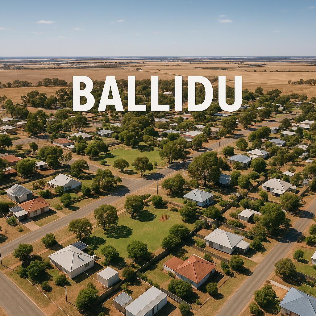 Community park in Ballidu, WA