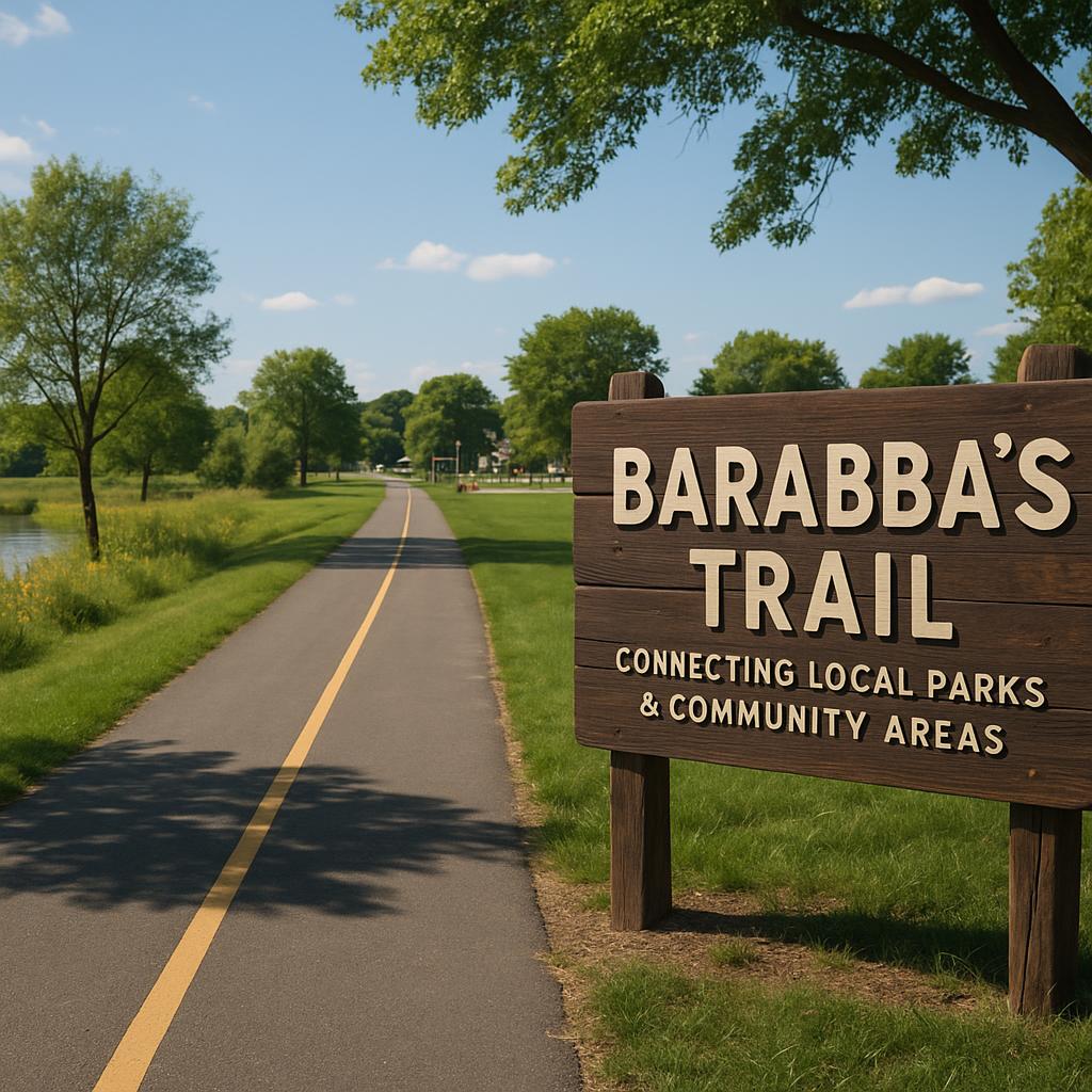 Barabba trail links enhancing community access.