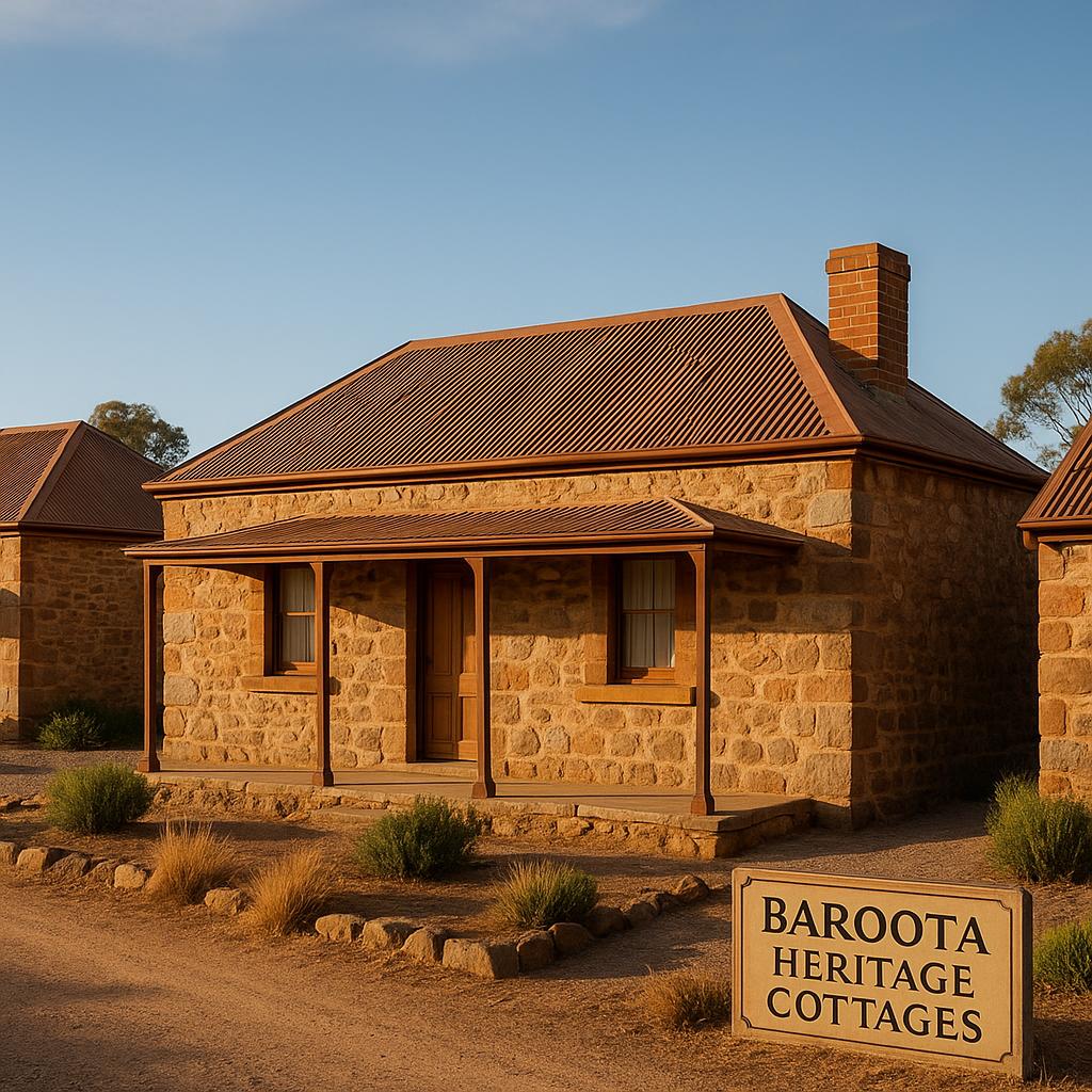 Heritage cottages in Baroota