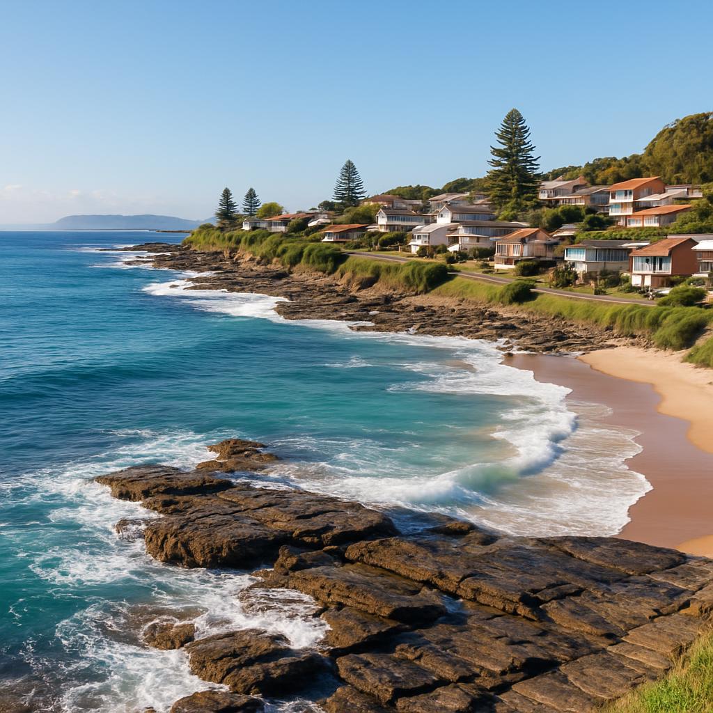 Coastal view of Barrack Heights