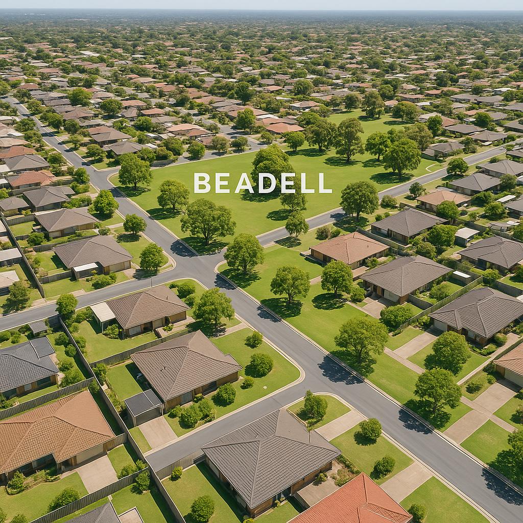 Aerial view of Beadell, Western Australia
